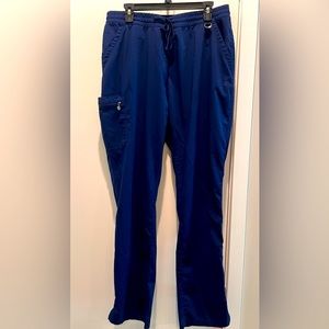 Healing Hands Purple Label Yoga scrub pants navy